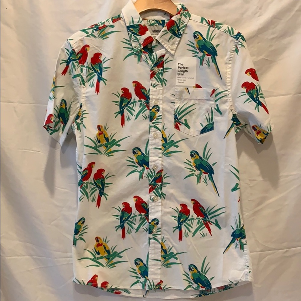 Sonoma Men’s Button-Down T-Shirt